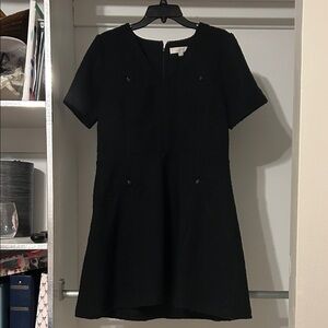 LOFT Black Mini Dress